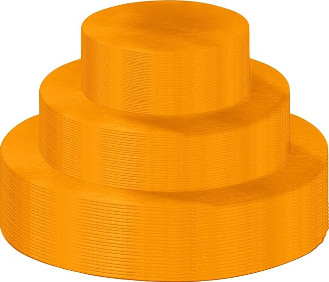 FabricLA Felt Plate Storage Dividers Protectors - 48 Pieces | Round Felt Plate Separators in 3 Sizes